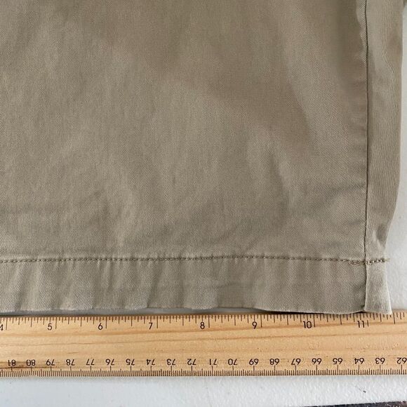 Croft & Barrow Womens Classic Fit Stretch‎ Short Size 16 Khaki - Picture 8 of 9